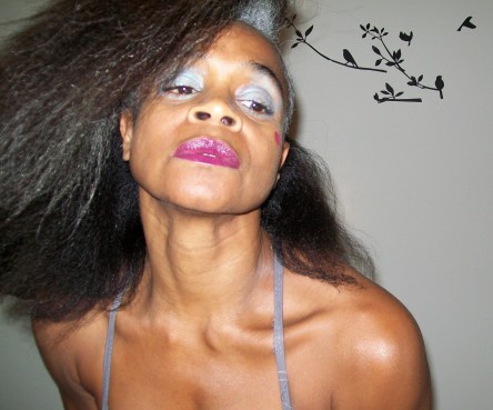 Michelle Bernard listening to her song